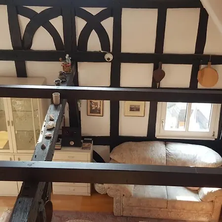 Penthouse Im Historischen Fachwerkhaus Mit Grosser Dachterrasse An Zentralster Lage