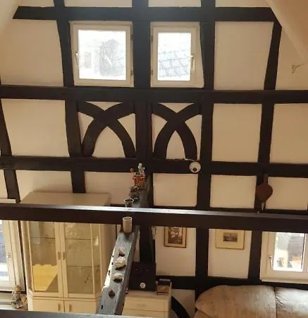 Penthouse Im Historischen Fachwerkhaus Mit Grosser Dachterrasse An Zentralster Lage *