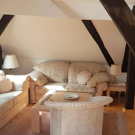 Apartment Penthouse Im Historischen Fachwerkhaus Mit Grosser Dachterrasse An Zentralster Lage