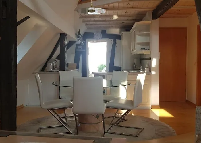 Penthouse Zentrum, Sonnige Dachterrasse 博帕德